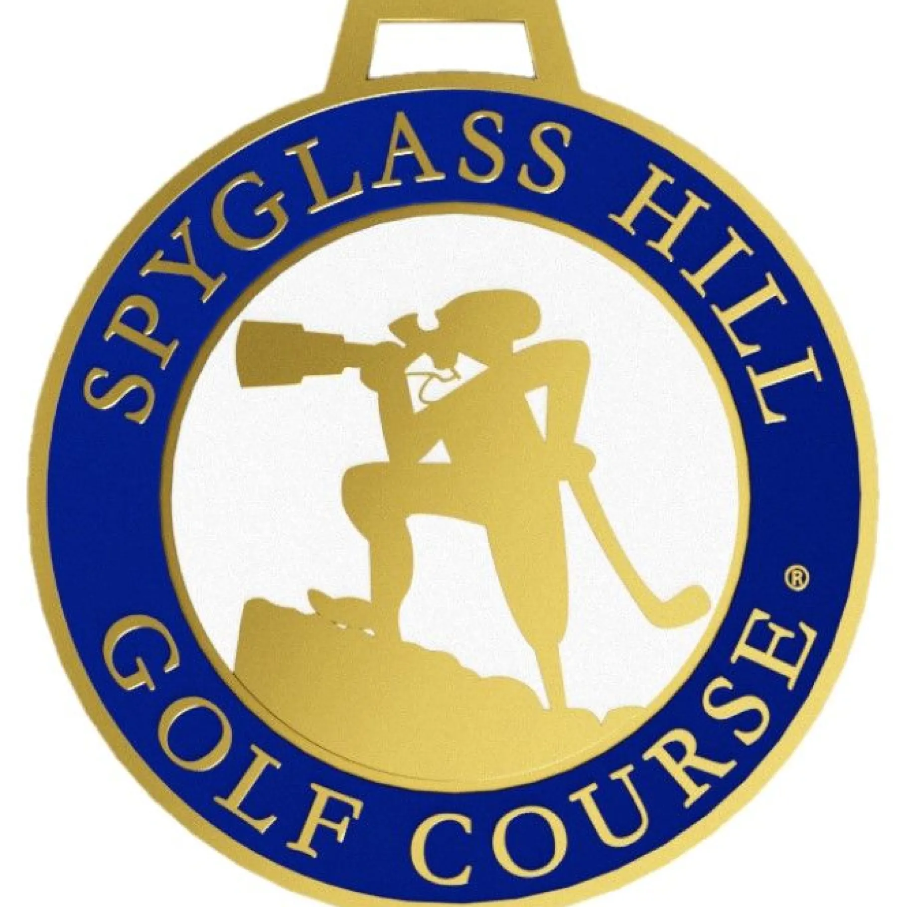 Fashion Pebble Beach Spyglass Hill Golf Course Bag Tag
