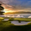 Sale Pebble Beach Sunrise Waves By Bart Keagy