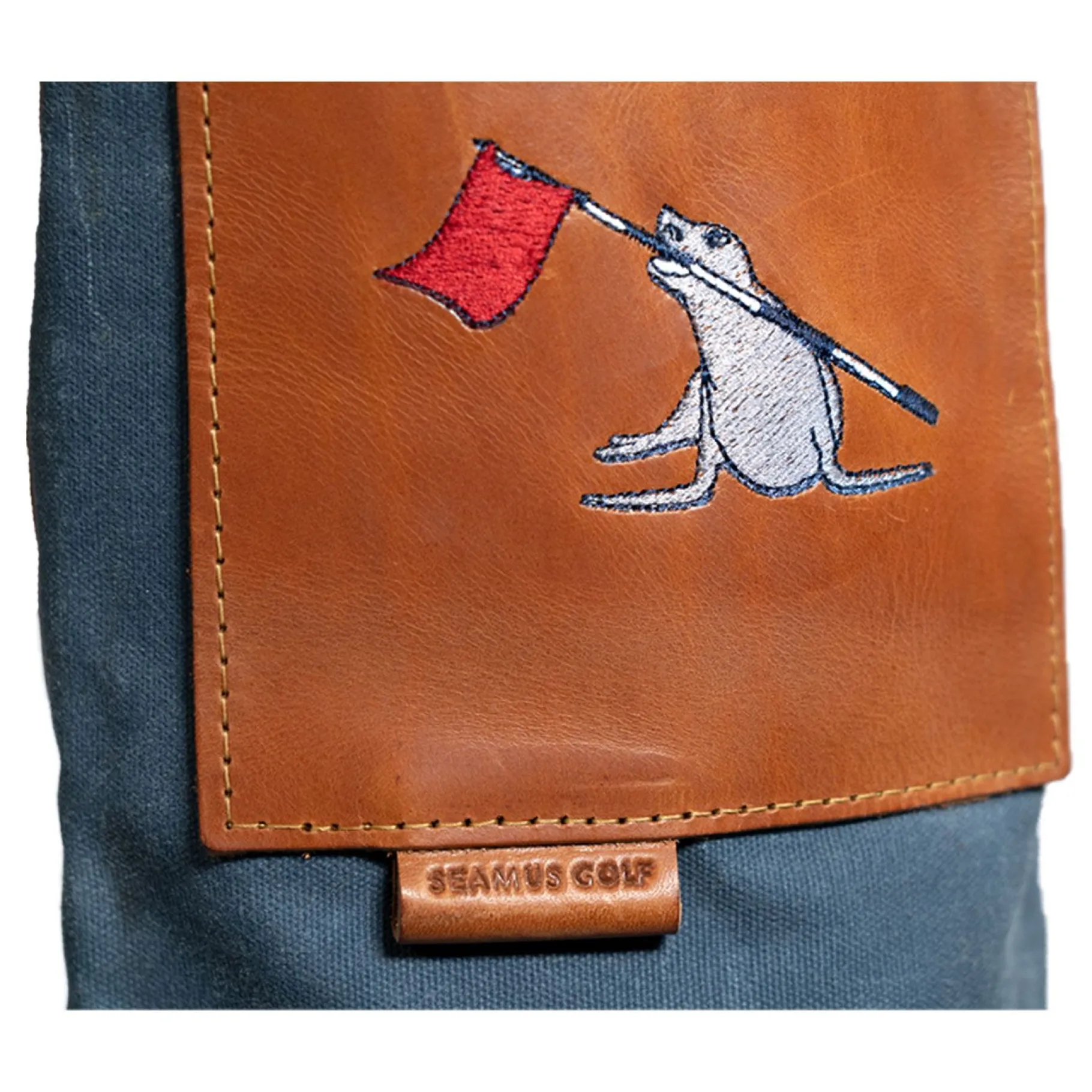 Sale Pebble Beach The Hay Waxed Canvas Carry Bag By Seamus Golf