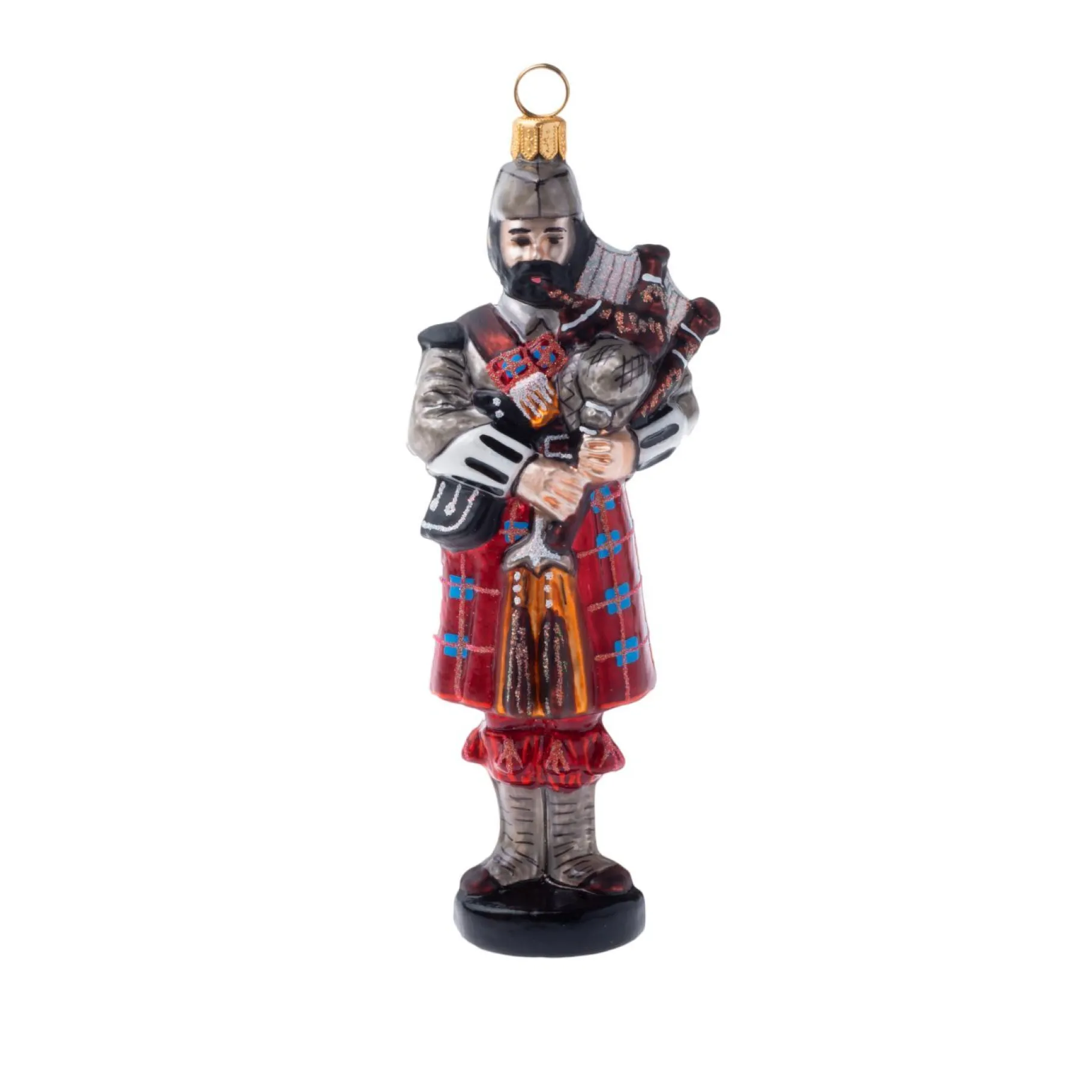 Hot Pebble Beach The Links At Spanish Bay Collectible Bagpiper Ornament