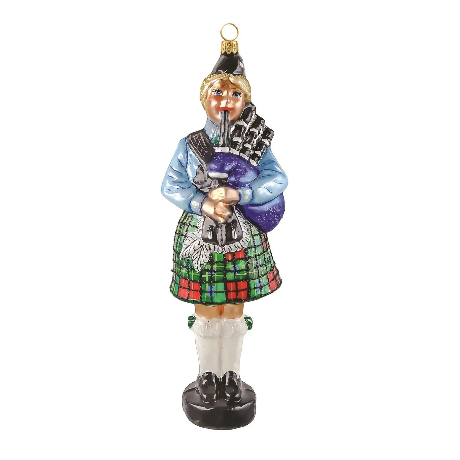Discount Pebble Beach The Links At Spanish Bay Collectible Female Bagpiper Ornament