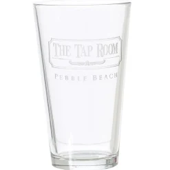 Sale Pebble Beach The Tap Room Fine Barware Pint Glass
